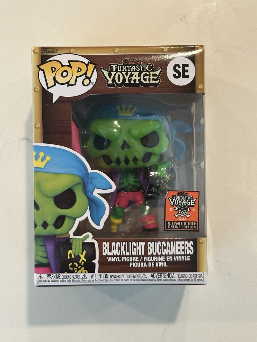 Funko Pop - Blacklight Buccaneers Limited Online Edition,
